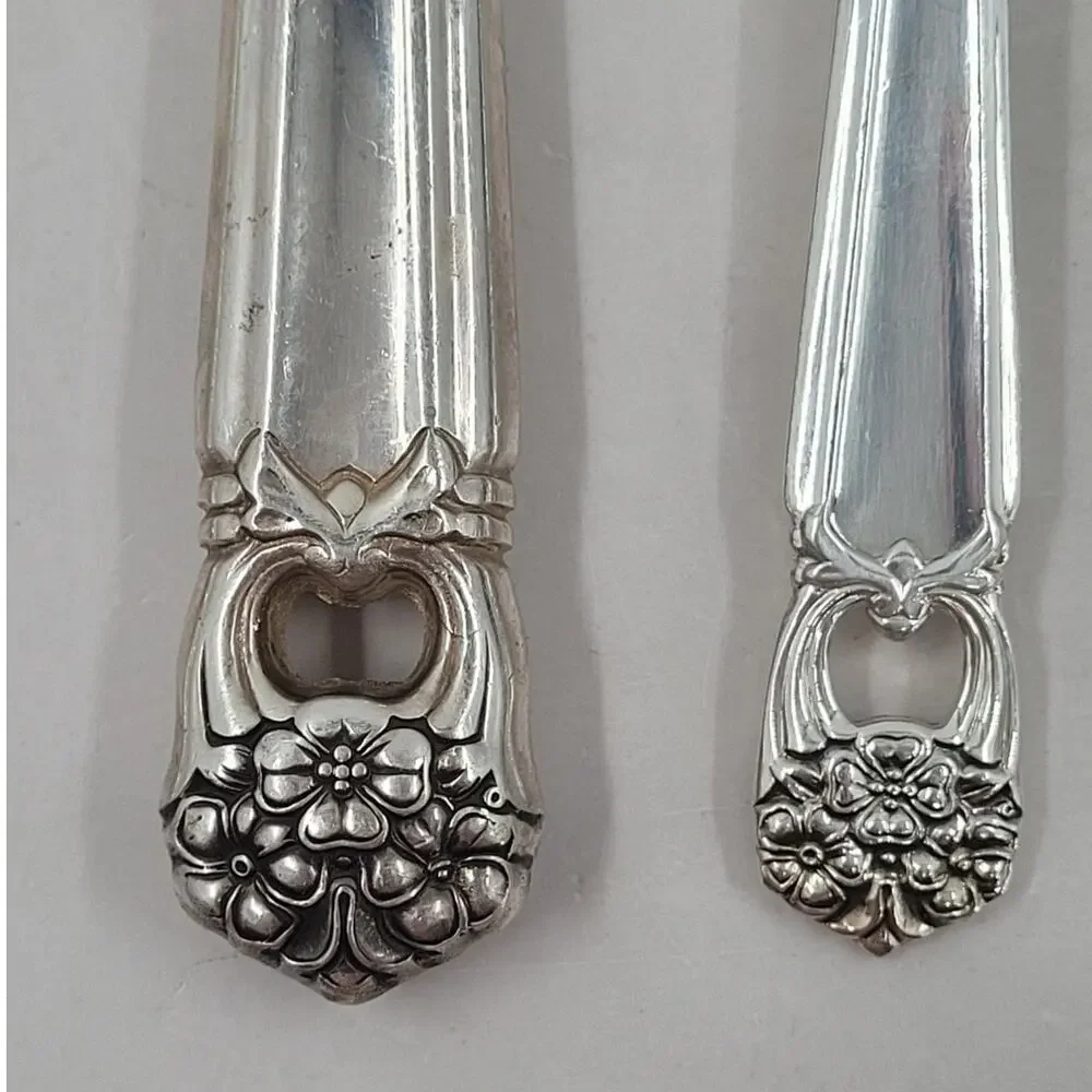 Rogers Brothers‎ Silverplate Eternally Yours Coquette 5 Piece Setting 3-8